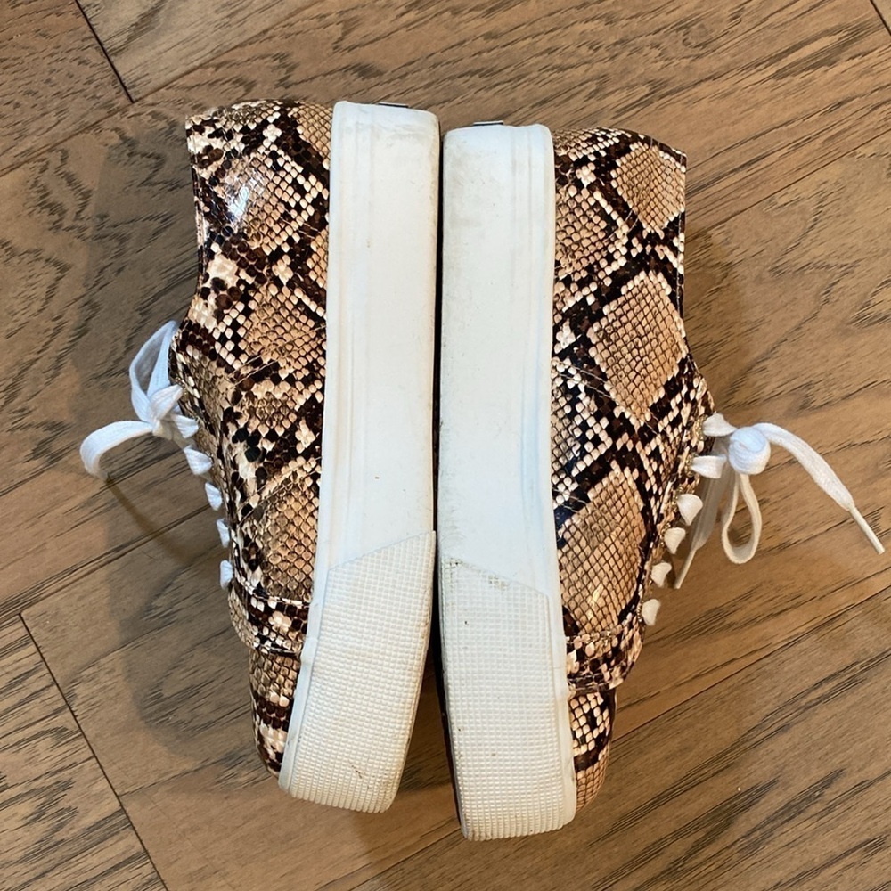 Superga Snakeprint Platform Sneakers - Picture 2 of 7